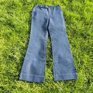 Spiegel wide leg blue denim trouser jeans 10